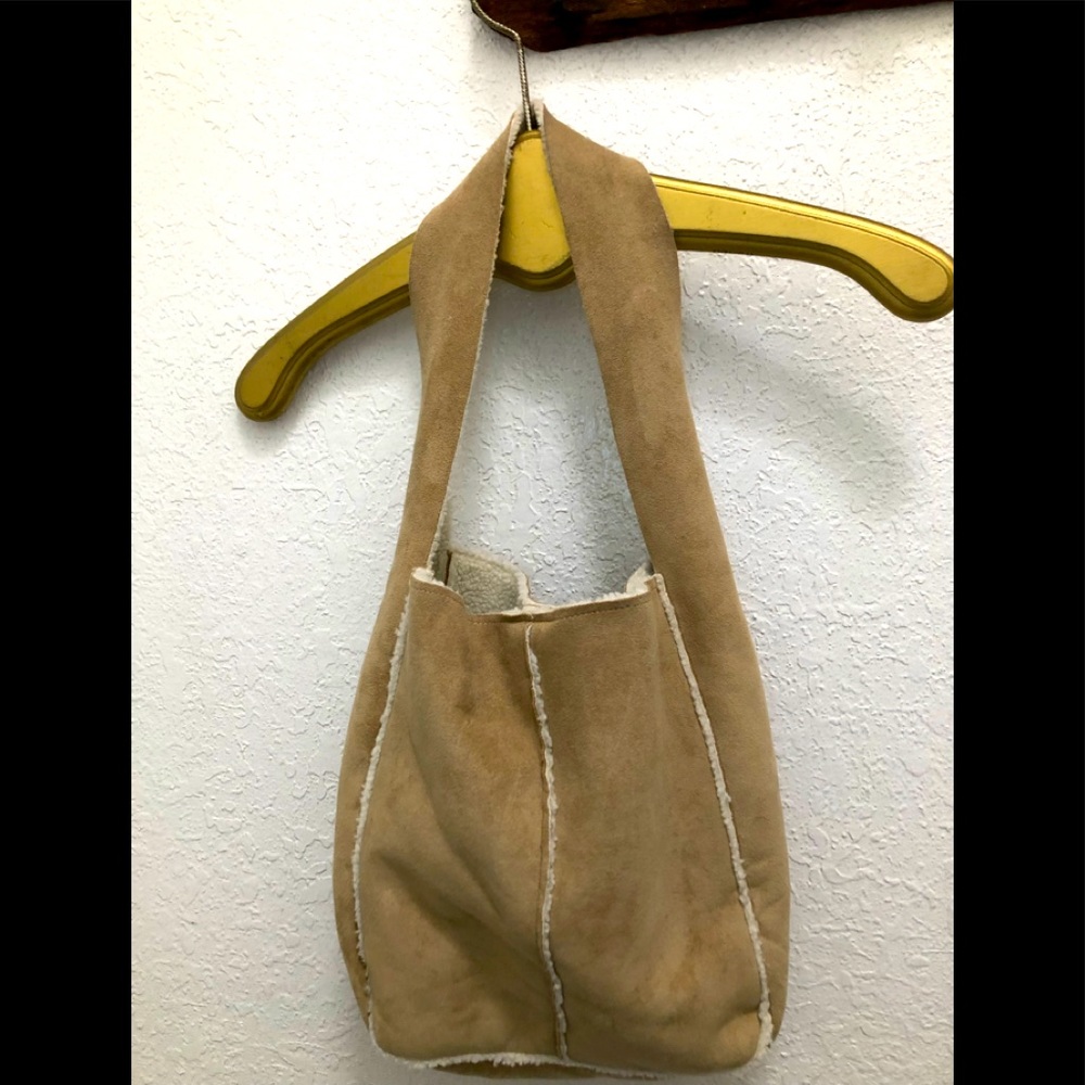 Old Navy furred purse
